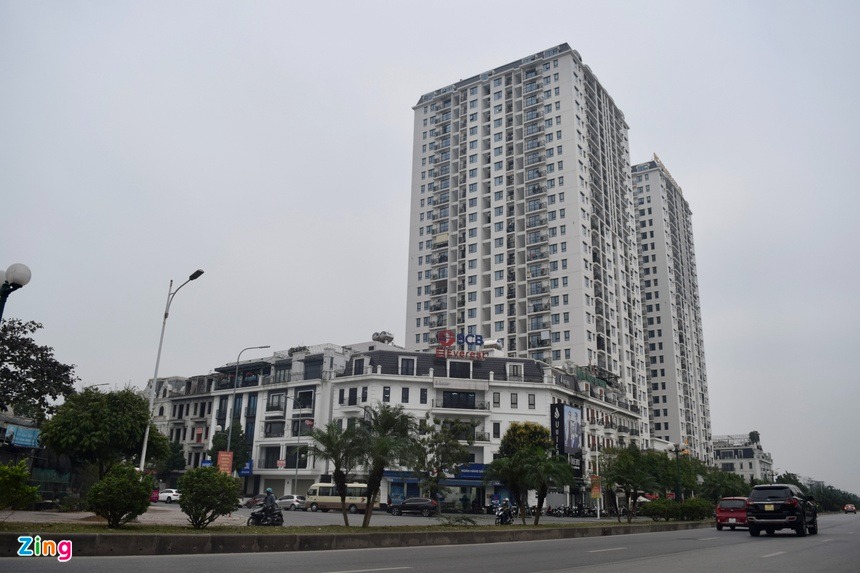Hạ tầng đô thị tại quận Long Biên ngày càng phát triển. Ảnh: Thanh Vũ.