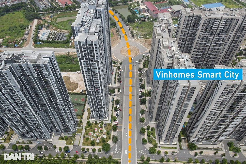 Nhin Lai Nhung Con Duong Noi Vinhomes Smart City Voi Khu Tay Ha Noi3