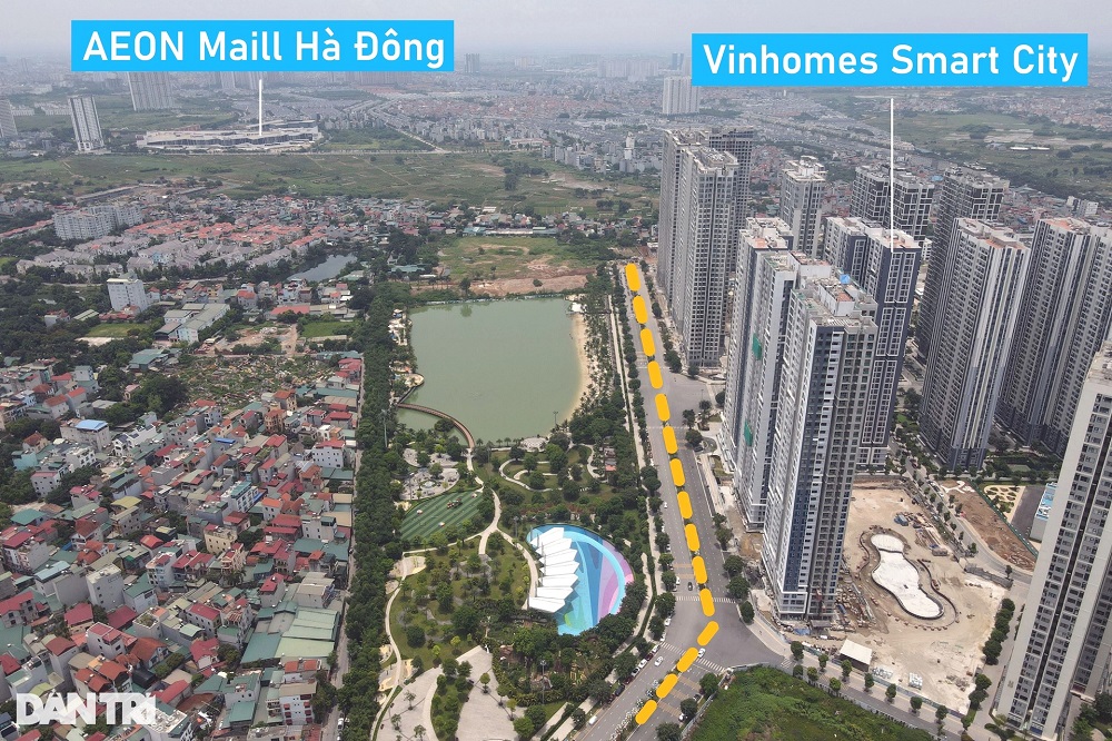 Nhin Lai Nhung Con Duong Noi Vinhomes Smart City Voi Khu Tay Ha Noi7