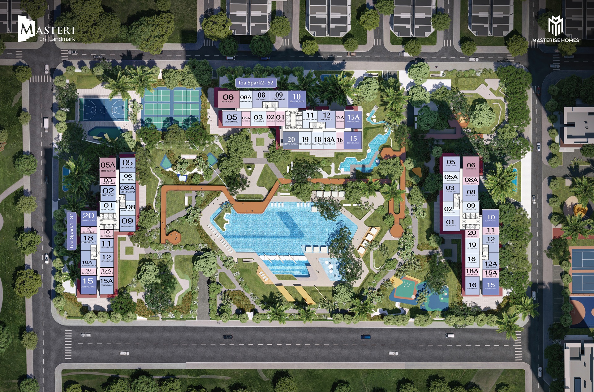 Thông Tin Tham Khảo Về Vị Trí, Mặt Bằng Của Dự Án Masteri Ocean Park 3 2 Ocean Park 3 Được Masterise Management Quản Lý Và Vận Hành